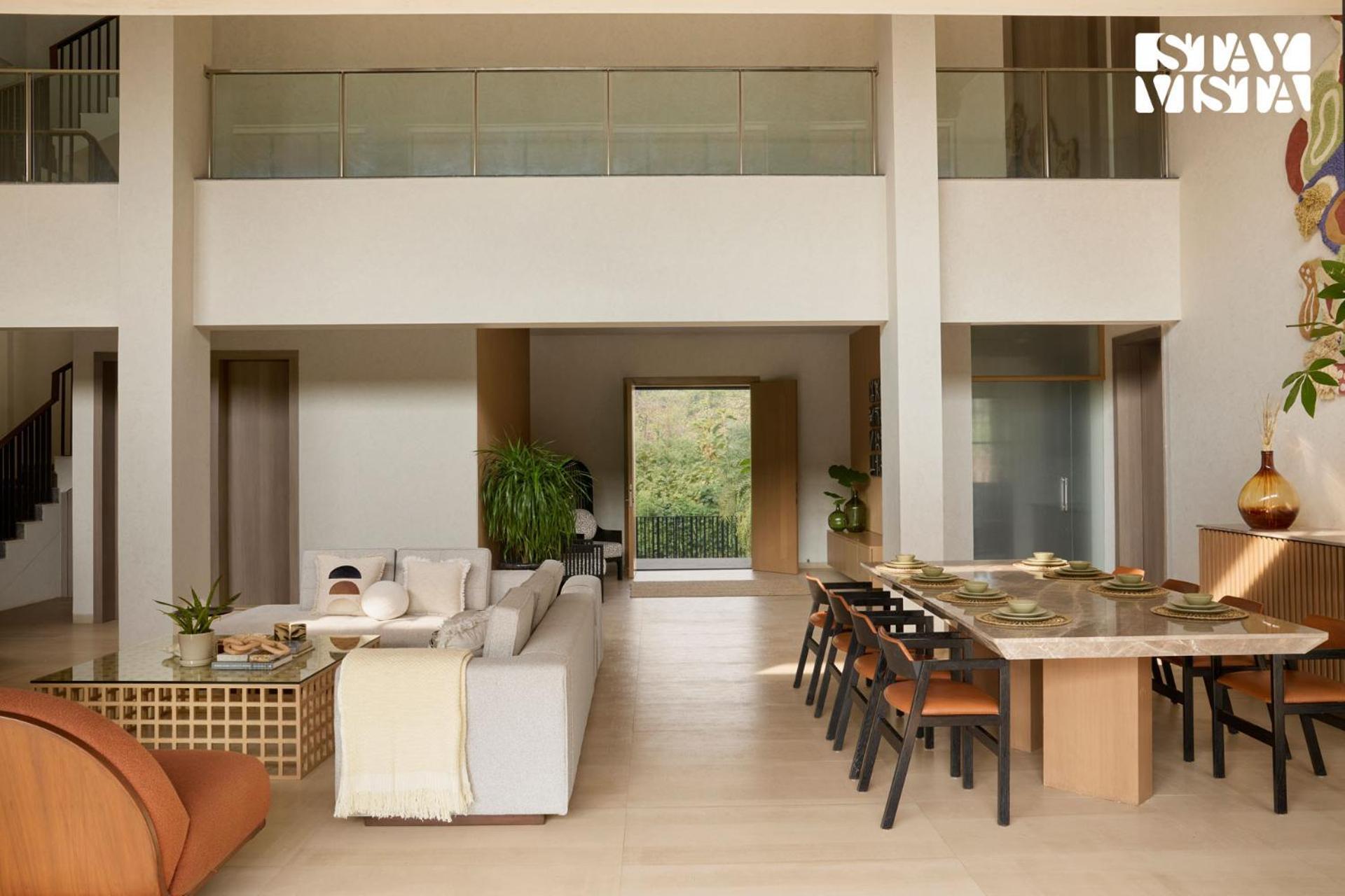 Reflection House By Stayvista With Pool, Terrace Bar, Indoor Games & Exquisite Interiors In A Nutshell アリバグ エクステリア 写真